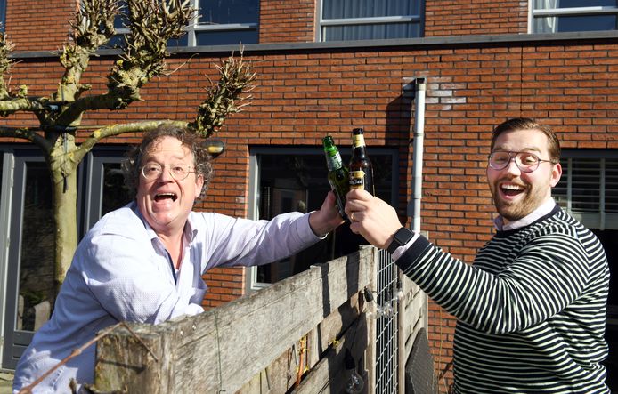 Buren Maarten (links) en Jaap