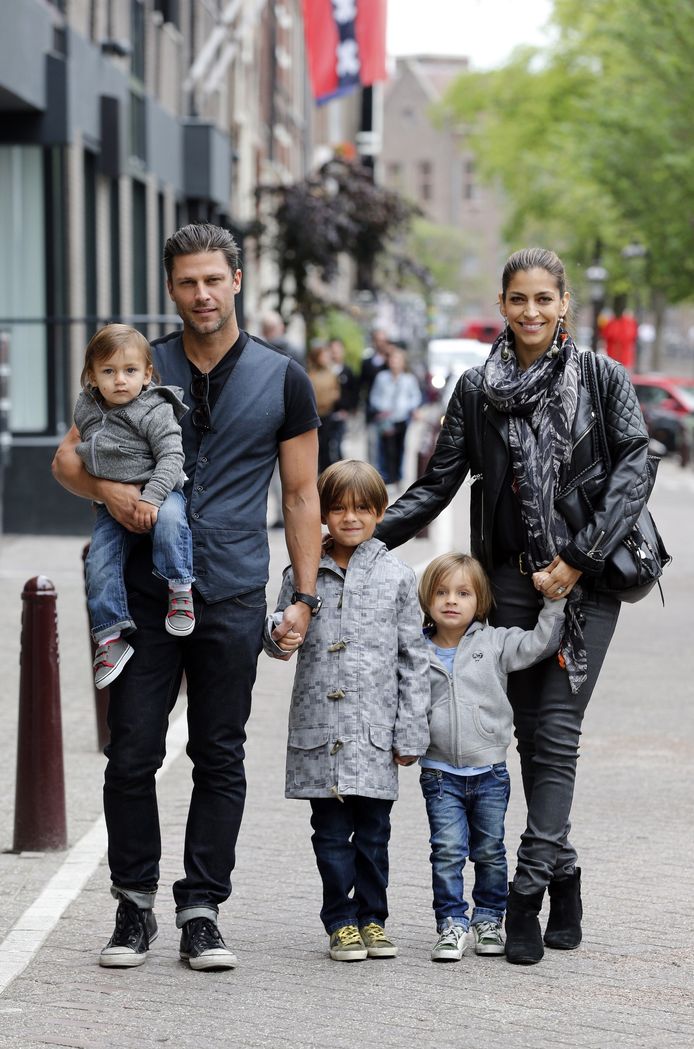 Touriya en haar gezin.