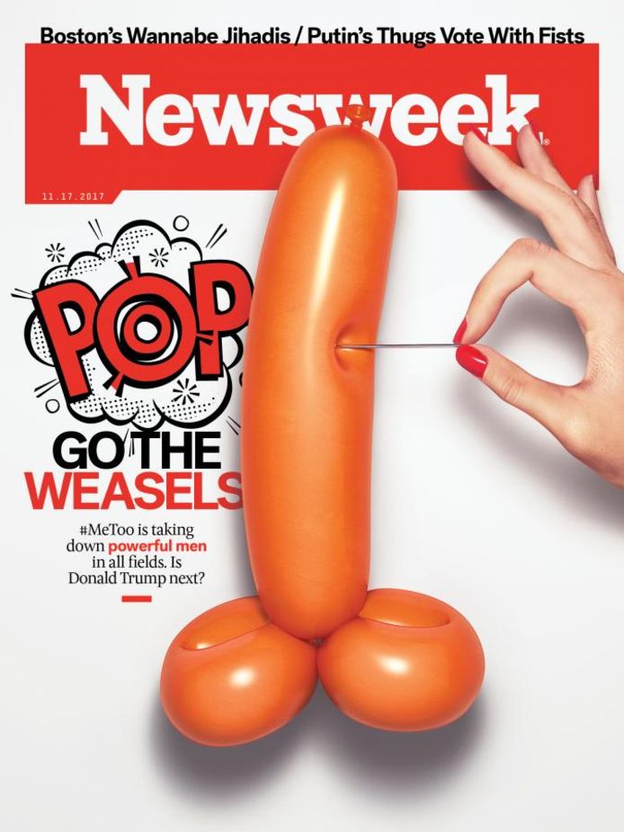 De cover van Newsweek.