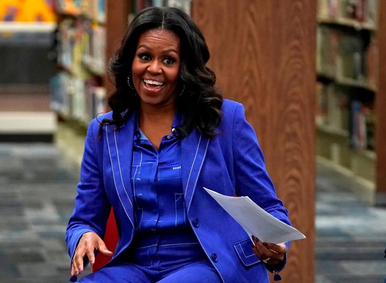 Michelle Obama. Beeld AFP