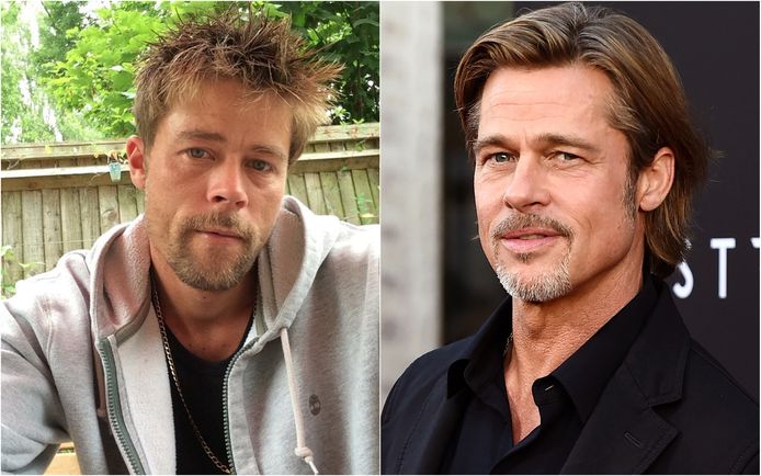 Nathan Meads en Brad Pitt