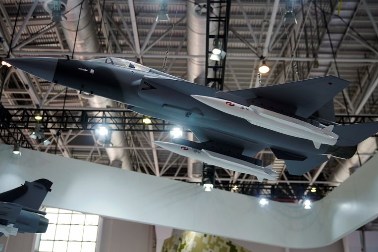 Beeld van de China International Aviation and Aerospace Exhibition in Zhuhai, in de provincie Guangdong in China vorige maand. Beeld REUTERS