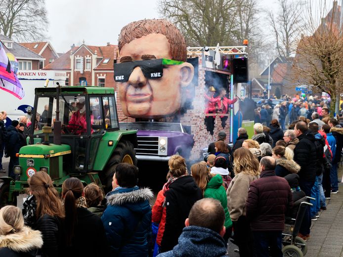 Ook deze wagen viel in de prijzen.