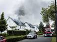 Brand in woning aan de Boerenkrijgsingel in Hasselt.