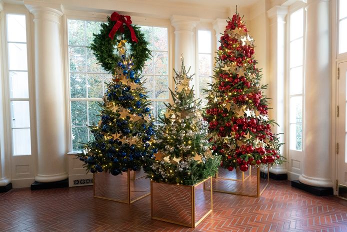 Les Décorations De Noël 2021 De La Maison Blanche Honorent Les