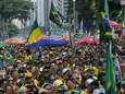 Duizenden Brazilianen de straat op om steun te betuigen aan oud-president Bolsonaro