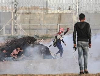 Zestig Palestijnen gewond bij geweld aan grens met Israël