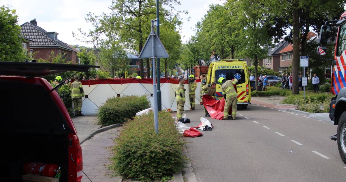 Automobilist uit Veenendaal komt om het leven bij botsing tegen boom in Scherpenzeel.