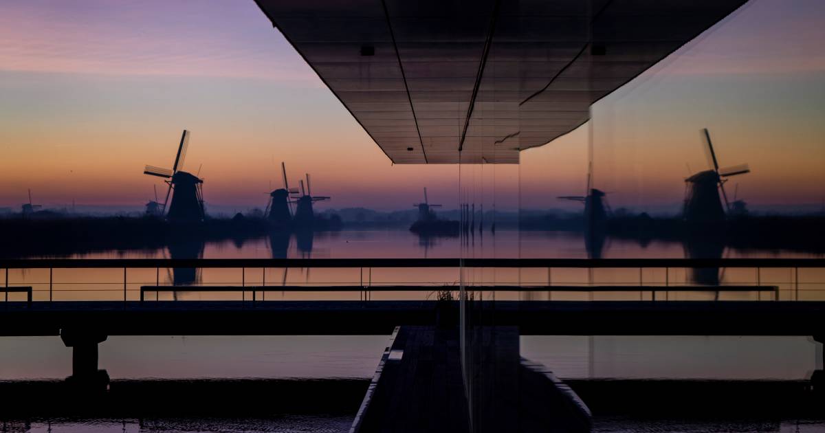 De morgenstond heeft goud in de mond, zeker bij de molens in Kinderdijk