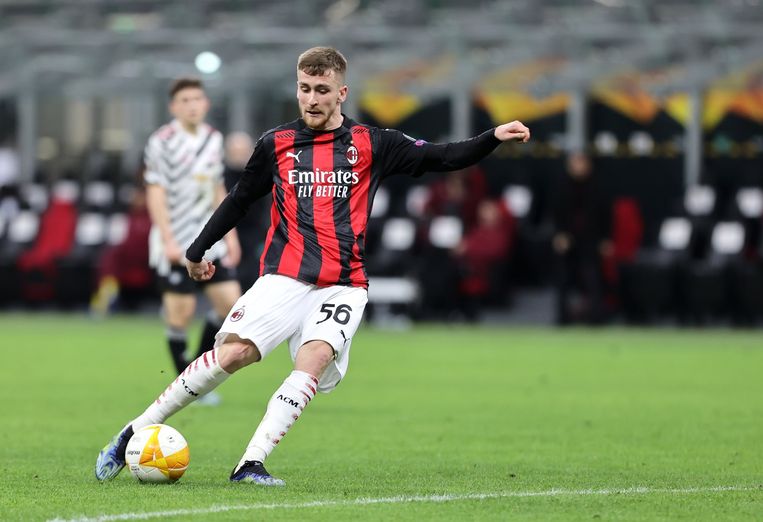 Alexis Saelemaekers (AC Milan). Beeld Photo News