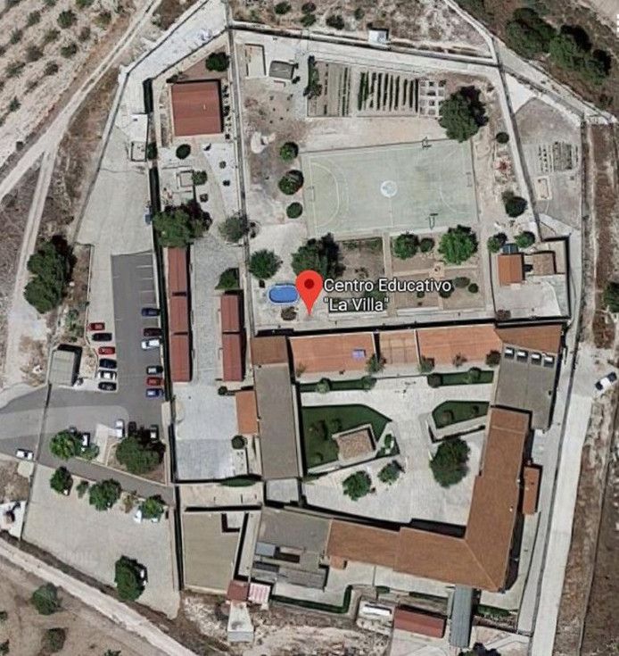 Het heropvoedingscentrum bij Alicante waar Charly T. al bijna vijf maanden vastzit.