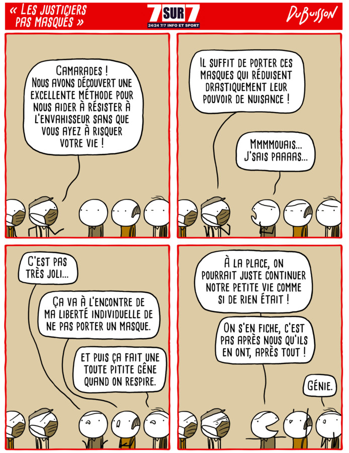 "Les justiciers pas masqués"