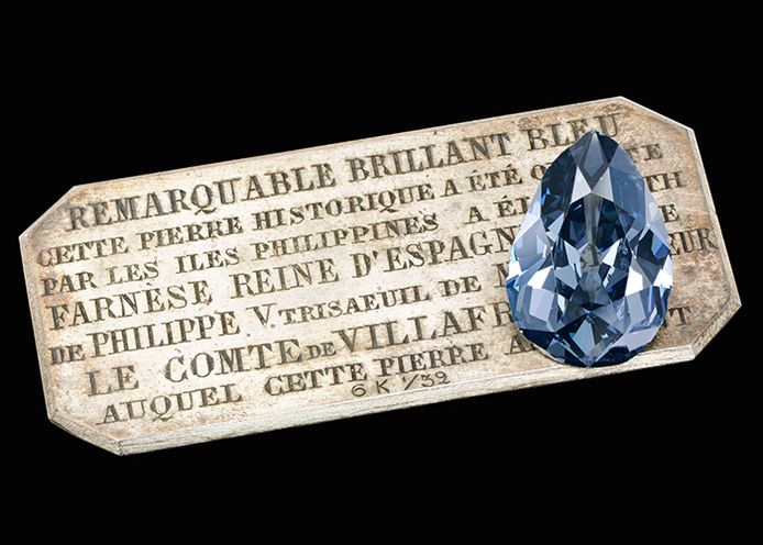 De blauwe Farnese-diamant van 6,1 karaat