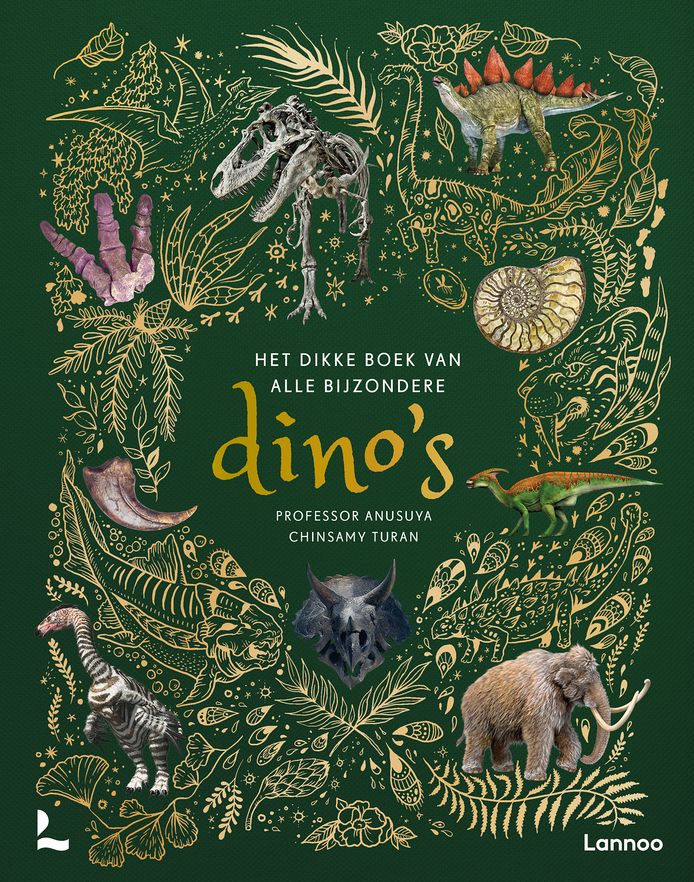 Professor Anusuya Chinsamy brengt uitgestorven beesten terug tot leven in Het dikke boek van alle bijzondere dino’s.