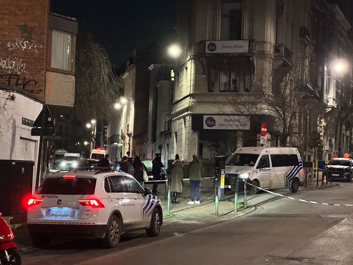 Politie klopjacht Brussel