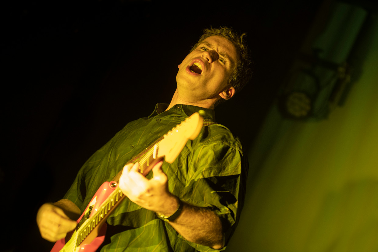 Andrew Savage van Parquet Courts in de Botanique. Beeld Alex Vanhee