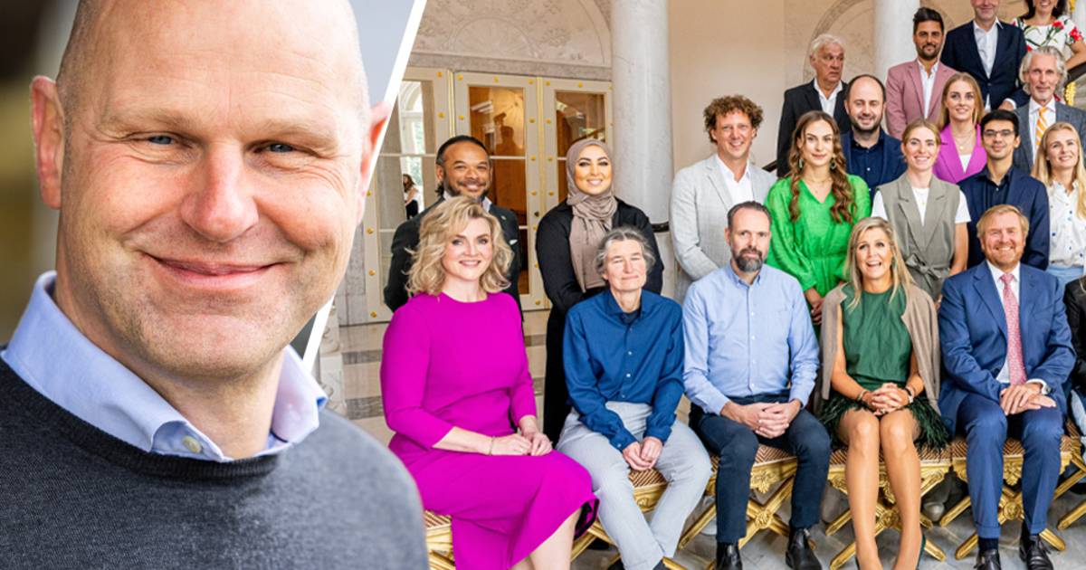 Lunch bij de koning voor ‘toekomstboer’ Erik (48) uit Lutten: ‘Hij was geïnteresseerd in onze oploss