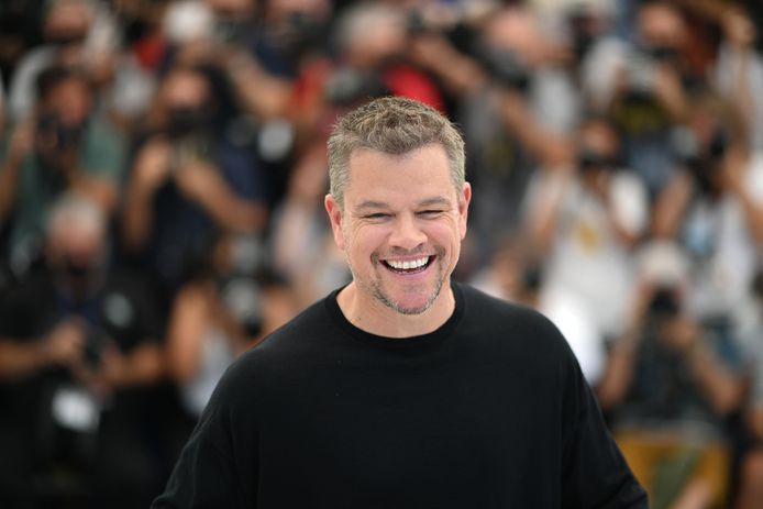 Matt Damon op het filmfestival van Cannes