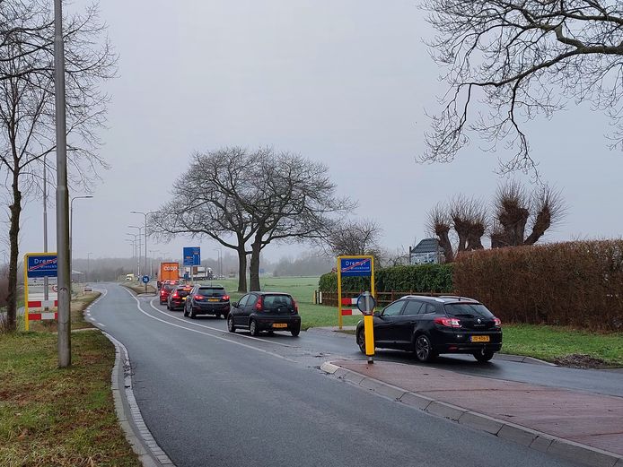 Het was de halve ochtend hollen in stilstaan in Drempt en Keppel.
