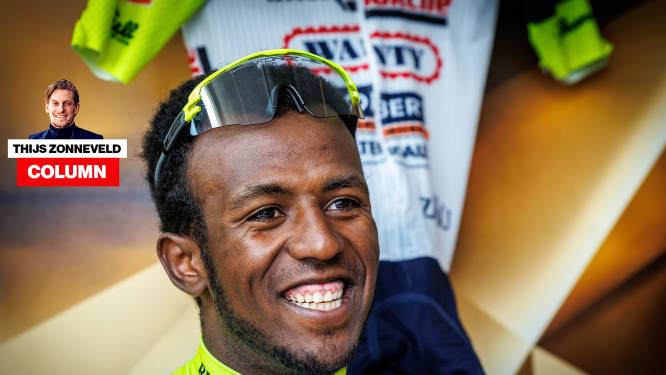 Column Thijs Zonneveld | Talloze jaren hikten de Afrikaanse renners tegen vooroordelen aan, zondag reed ‘Bini’ er dwars doorheen