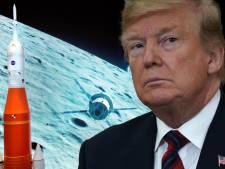 Trumps mars naar de maan: president wil Chinezen en Russen vóór blijven