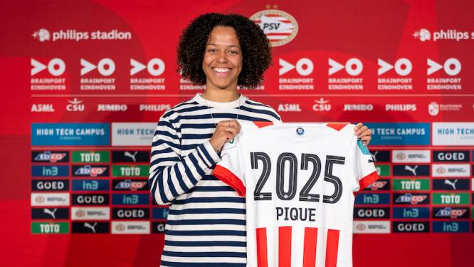 Verdedigster Naomi Piqué tekent voor twee seizoenen bij PSV