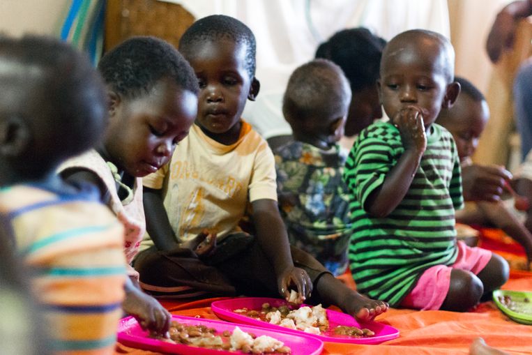 Archiefbeeld. Oasis Childrens Home Oeganda weeshuis Kampala. Beeld Bo Breugelmans