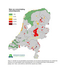 De stikstofoverschrijding is op de Brabants Wal bijzonder groot. Belangrijkste oorzaak: de industrie in Vlaanderen.