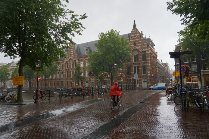 Regenachtig Amsterdam.