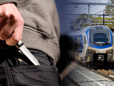 Steekpartij en een grote plas bloed in de trein: ‘What the fuck, er is iemand neergestoken!’