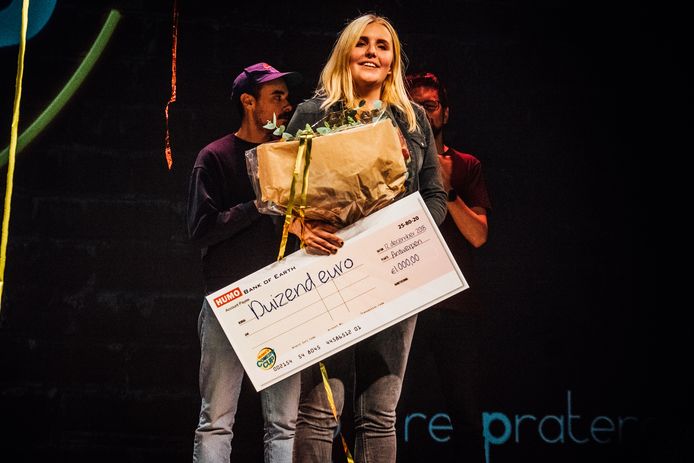 Amelie Albrecht, won Humo's Comedy Cup in 2018.
