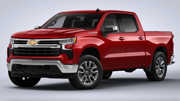 De nieuwe Chevrolet die een slachtoffer van een tornado gratis krijgt overhandigd.