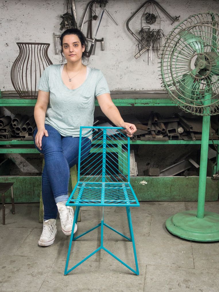 Bombay Atelier-designer Farzin Adenwalla.  Beeld Natalie Lycops