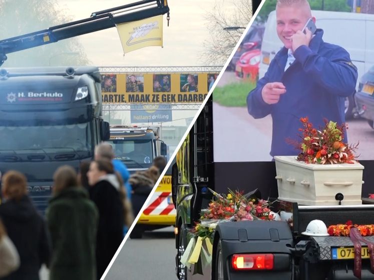 Verongelukte Bart (21) krijgt indrukwekkend afscheid in IJsselstein
