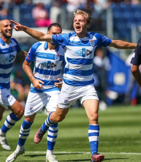 Uitstekend begin van het seizoen voor PEC Zwolle, dat De Graafschap klopt