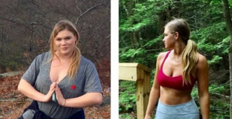 Cursus buik Glad Vrouw verliest 30 kilo door één simpele oefening in de sportschool