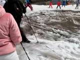 Dalafdaling in bekend skigebied is één grote modderpoel