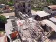 Les dégâts du séisme en Equateur vus par un drone