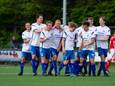 WZC viert een van de vier treffers op het veld van Rood-Wit'58.