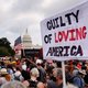 Betogers verzamelen in Washington om relschoppers Capitool te steunen