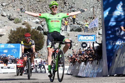 Talansky in mei dit jaar: als winnaar in de Ronde van Californië in eigen land.