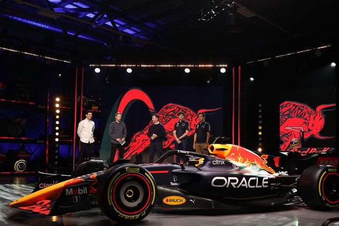 De presentatie van Red Bull Racing.