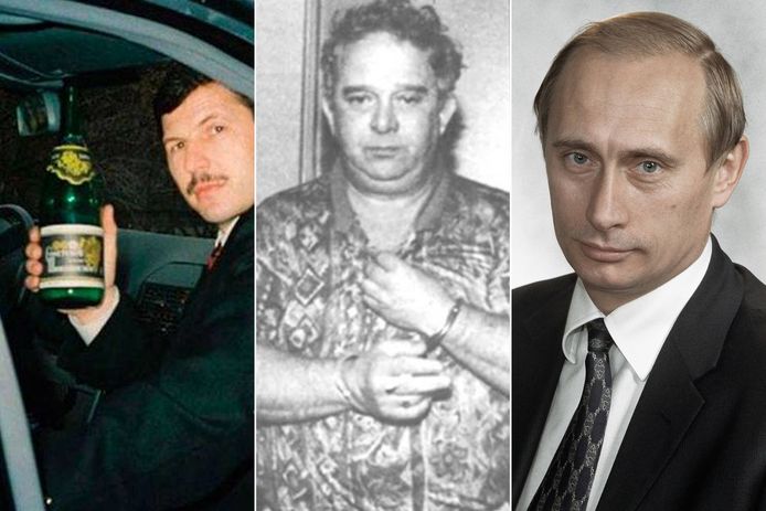 Maffiabaas Vladimir Koemarin, de vanuit België opererende Oskar Donat en Vladimir Poetin in de jaren 90.