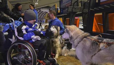 Doodzieke Brent (9) heeft nog één wens: sleeën met huskies