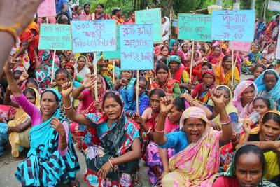 150.000 arbeiders op theeplantages in Bangladesh leggen werk neer