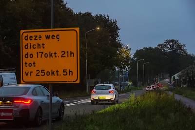 Het dorp Wouw leek door afsluiting A58 ‘wel een toeristische badplaats in de zomer’