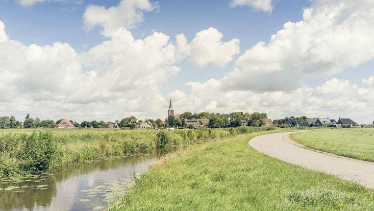 Roodhuis, met zijn Sint-Martinuskerk, een ontwerp van Alfred Tepe Beeld Sjaak Verboom