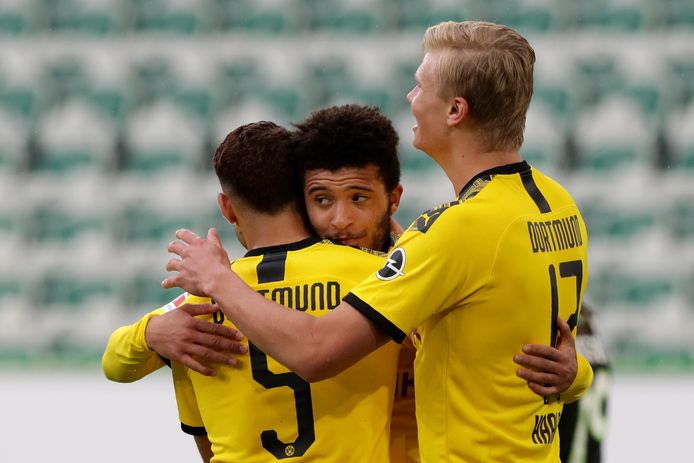 Sancho, Hakimi en Haaland.