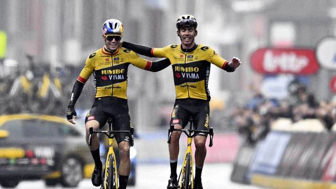 Gand-Wevelgem: Wout van Aert offre la victoire à son coéquipier Christophe Laporte