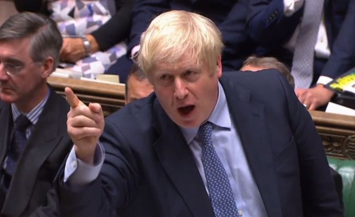 Boris Johnson valt volgens Labour “niet te vertrouwen”.